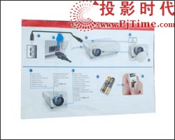 奧圖碼(OPTOMA)HD72投影機(jī)外觀和配件