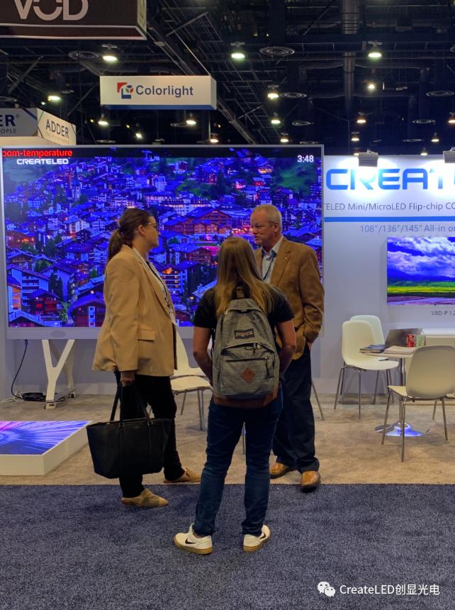 (chung)@MiniLED@ǻһwCQWҫ2022InfoComm չ