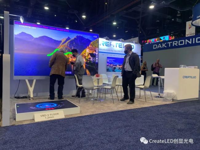 (chung)@MiniLED@ǻһwCQWҫ2022InfoComm չ