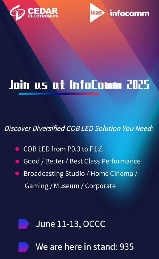 Ո(qng)|ϣ_(d)\(gu)InfoComm2025ҊCCOB@ʾwS